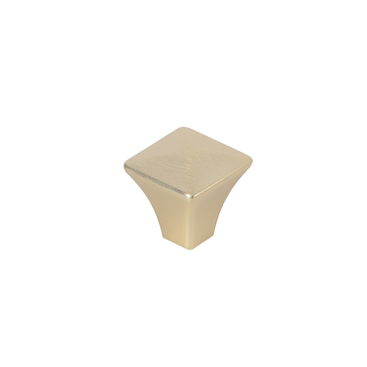 Ручка мебельная кнопка мет. MARGARITA брашированное золото AKS 104223