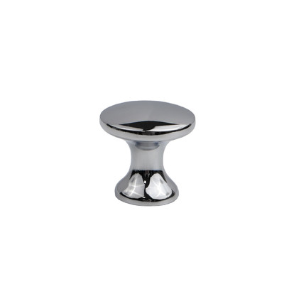 Ручка мебельная кнопка мет. ONLY хром AKS 87934