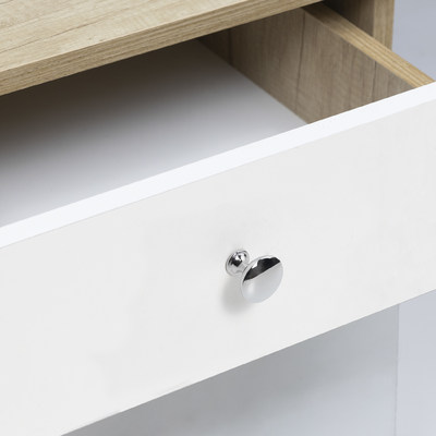 Ручка мебельная кнопка мет. ONLY хром AKS 87934