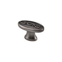 Ручка мебельная кнопка мет. PAOLA шлифованный никель AKS 56816