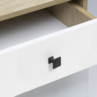 Ручка мебельная кнопка мет. SQUARE черный матовый AKS 95686