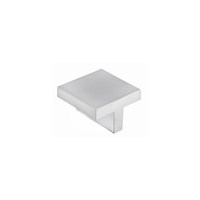 Ручка мебельная кнопка мет. UZ40 32 хром матовый AKS 51834