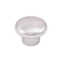 Ручка мебельная кнопка пластик PK01/K1 хром AKS 52265