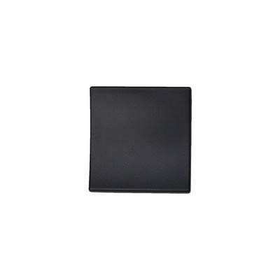 Ручка мебельная кнопка пластик PK07/K7 черный матовый AKS 87095