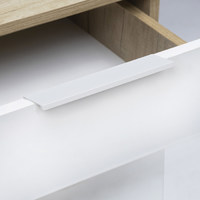 Ручка-профиль алюм. INSIDE-192 белый матовый AKS 100517 (стар.код 68419)