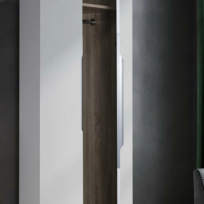 Ручка мебельная накладная алюм. LINEA-576/597 алюминий AKS 73886