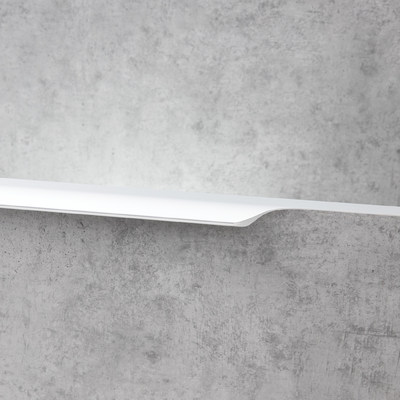 Ручка мебельная накладная алюм. LINEA-576/597 алюминий AKS 73886