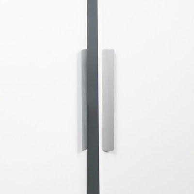 Ручка мебельная скоба алюм. ELBRUS 128/138 алюминий AKS 92244