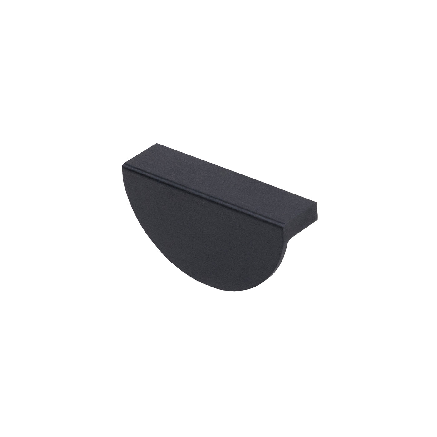 Ручка мебельная скоба алюм. FUN 64 черный матовый брашированный AKS 95396