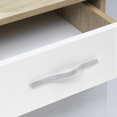 Ручка мебельная скоба алюм. MELISA 160/192 алюминий AKS 69896