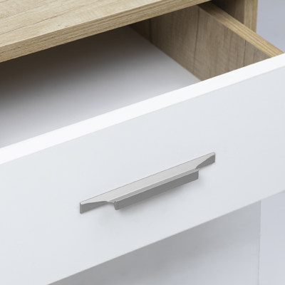 Ручка мебельная скоба алюм. STELLS 192/300 хром матовый AKS 89379