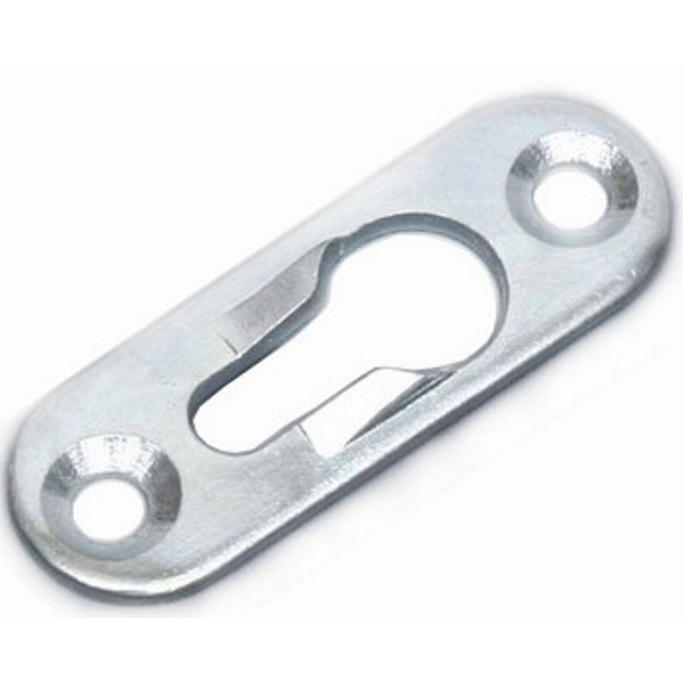 Пластина зацепная 45*16*34*0,9 бел. цинк (1 упак200 шт) AKS LIGHT 55377