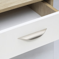 Ручка мебельная скоба мет. AVOCADO 96 сатин AKS 89337