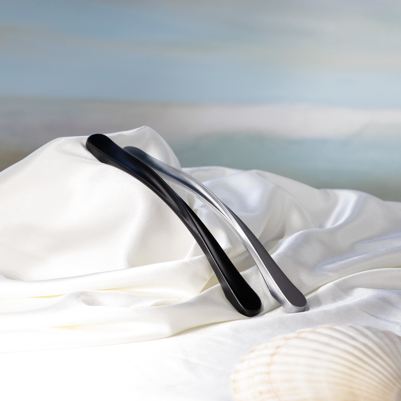 Ручка мебельная скоба мет. EDGE 160 хром матовый AKS 77709