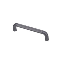 Ручка мебельная скоба мет. FLUID 128 графит AKS 103276