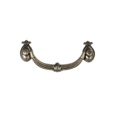 Ручка мебельная скоба мет. FLY 96 старое золото AKS 45304