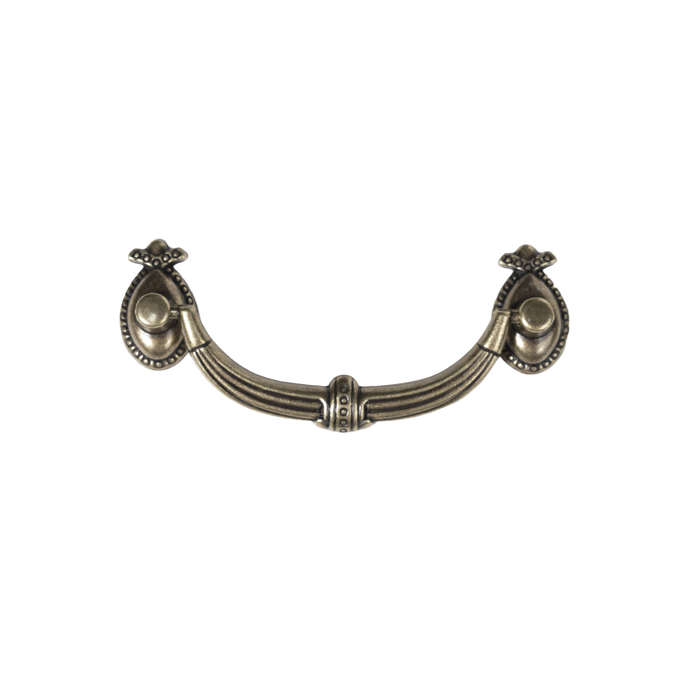 Ручка мебельная скоба мет. FLY 96 старое золото AKS 45304