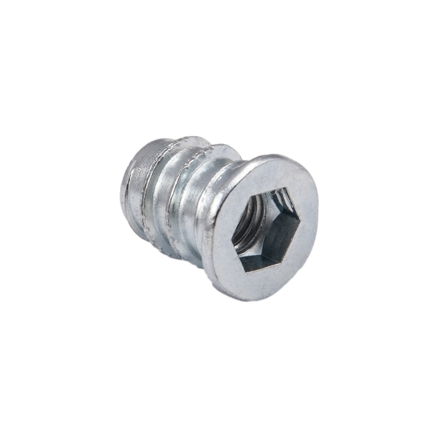 Гайка Rampa М6*10*13 с шестигранным углублением с буртиком (уп10 шт) AKS 61503