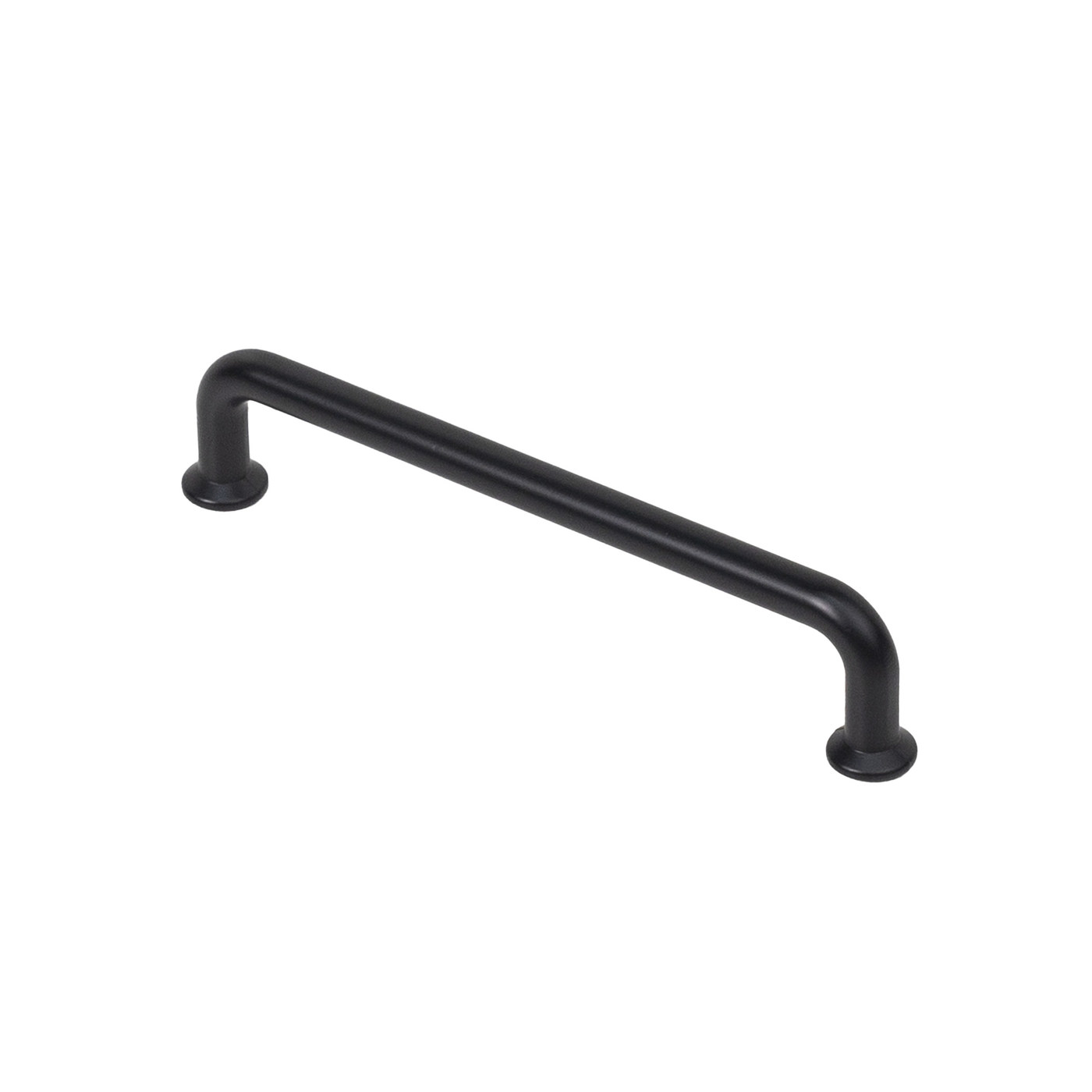 Ручка мебельная скоба мет. LOFT 192 черный матовый AKS 62204