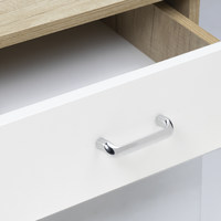 Ручка мебельная скоба мет. MARETTO 192 хром AKS 104228