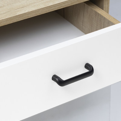 Ручка мебельная скоба мет. MARETTO 96 черный матовый AKS 104229