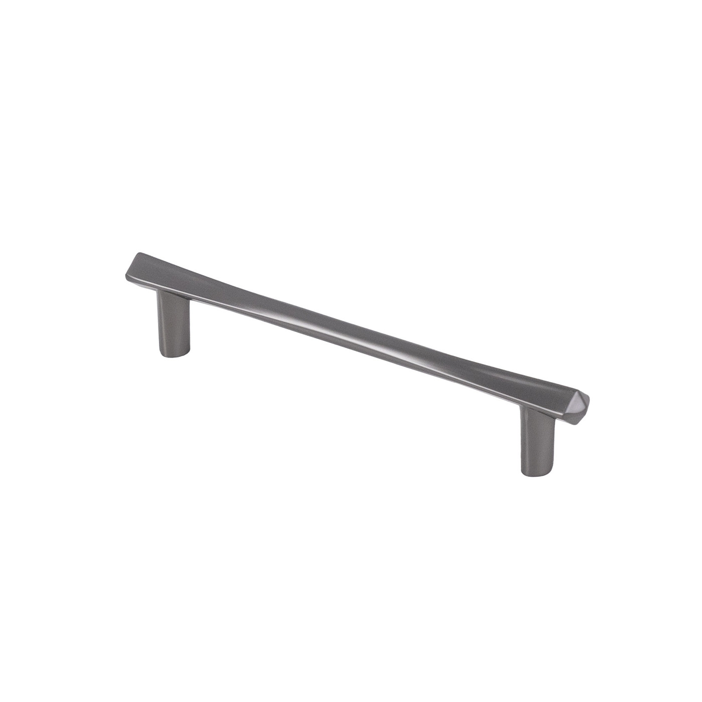 Ручка мебельная скоба мет. MARGARITA 128 графит AKS 104225