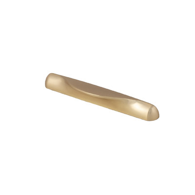 Ручка мебельная скоба мет. METAX 128 брашированное золото AKS 104152