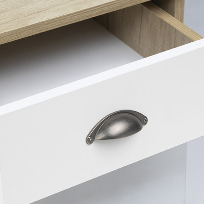 Ручка мебельная скоба мет. PATIO 64 античный никель AKS 62057