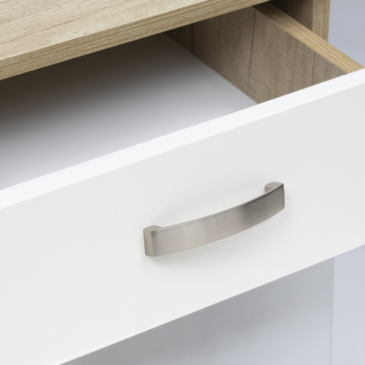 Ручка мебельная скоба мет. Rio 128 инокс AKS 63169