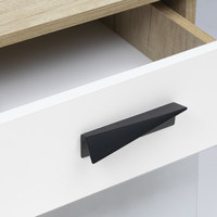 Ручка мебельная скоба мет. SANGRITA 64 черный матовый AKS 104242