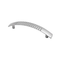 Ручка мебельная скоба мет. UN87 128 хром матовый AKS 23482