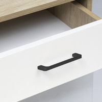 Ручка мебельная скоба мет. VULKAN 96 черный матовый AKS 92266