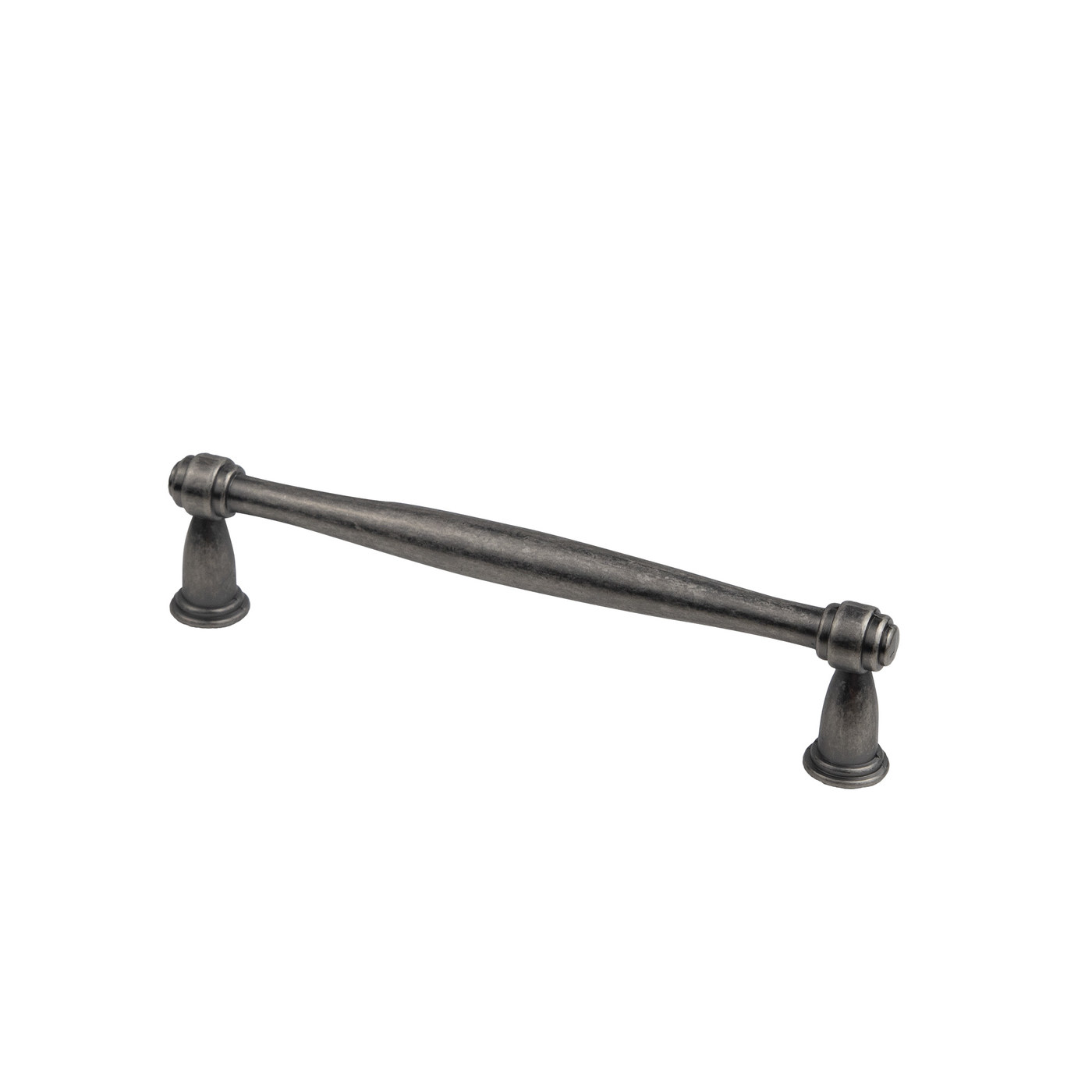 Ручка мебельная скоба мет. WIZANTIA 128 старое серебро AKS 87950