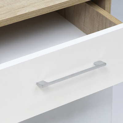 Ручка мебельная скоба мет. AK705 256 хром матовый AKS 21894