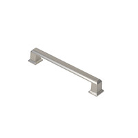 Ручка мебельная скоба мет. IONIKA 128 шлифованная сталь AKS 56922