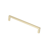 Ручка мебельная скоба мет. SKYLINE 160 брашированное золото тип 2 AKS 105086