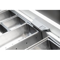 Ручка с поводком внутреннего ящика Slimbox 13,5-21 мм белая AKS 94124