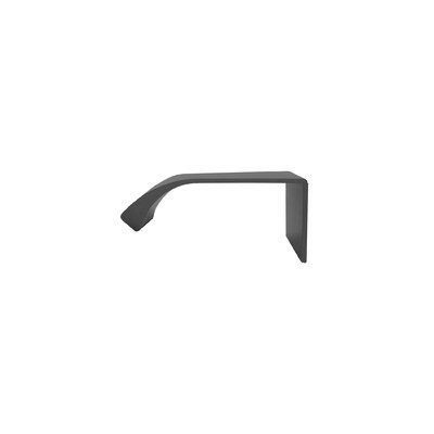 Ручка меб.накладная алюм. MONBLAN 1056/1200 черный матовый AKS 111214