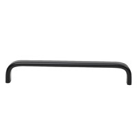 Ручка меб. UA340-256, матовый черный AKS 93781