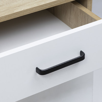 Ручка меб. UA340-256, матовый черный AKS 93781