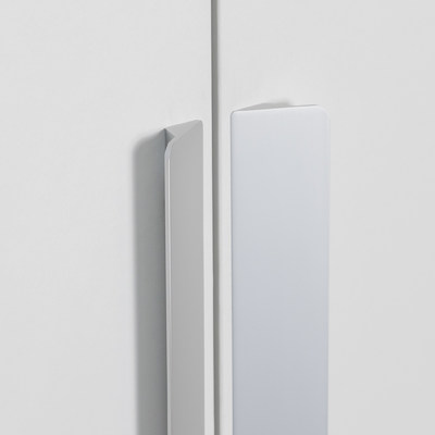 Ручка мебельная скоба алюм. ELBRUS 960/1000 алюминий, AKS 92250