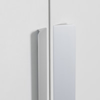 Ручка мебельная скоба алюм. ELBRUS 960/1000 алюминий, AKS 92250