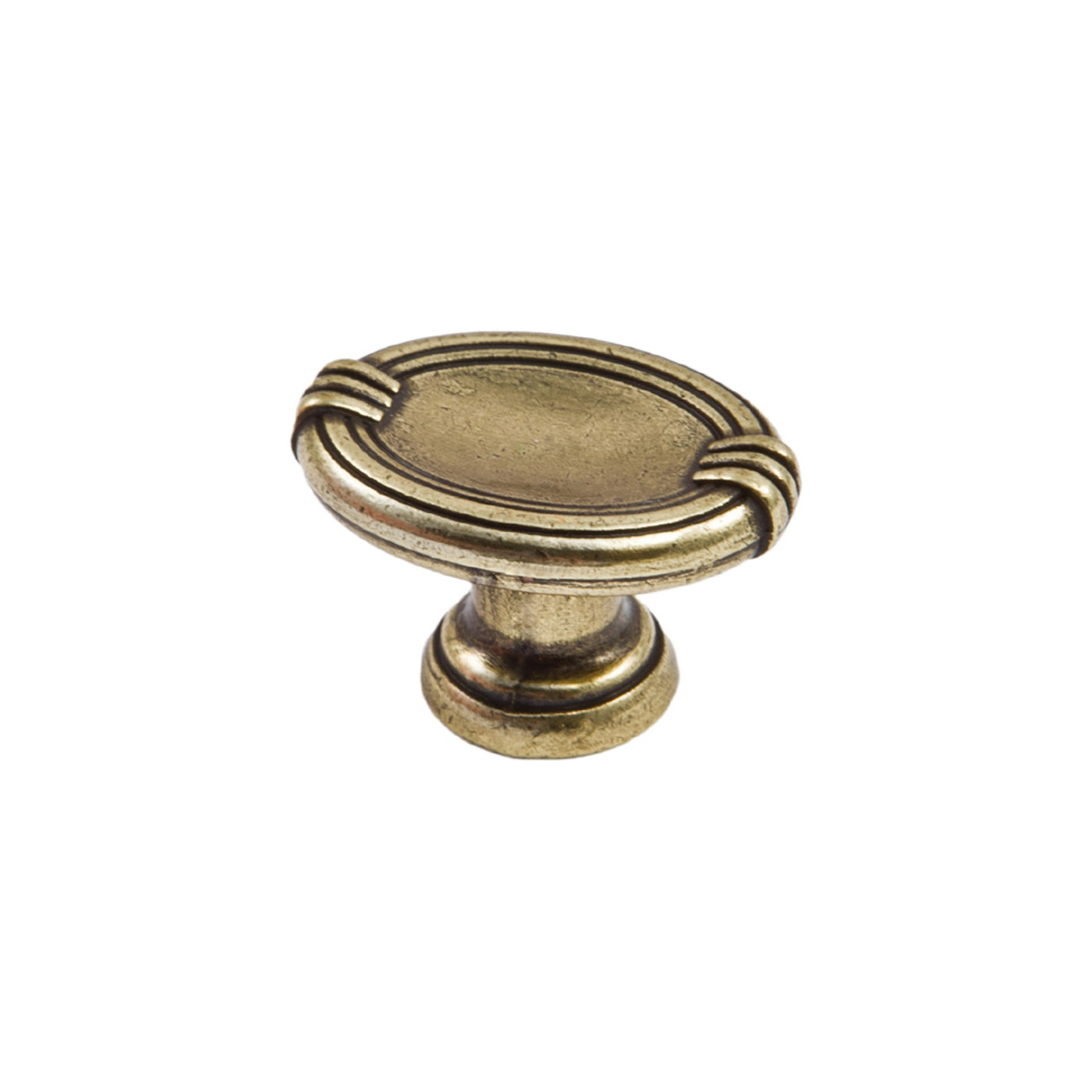 Ручка меб. кнопка мет. DGG32 старое золото AKS 22726