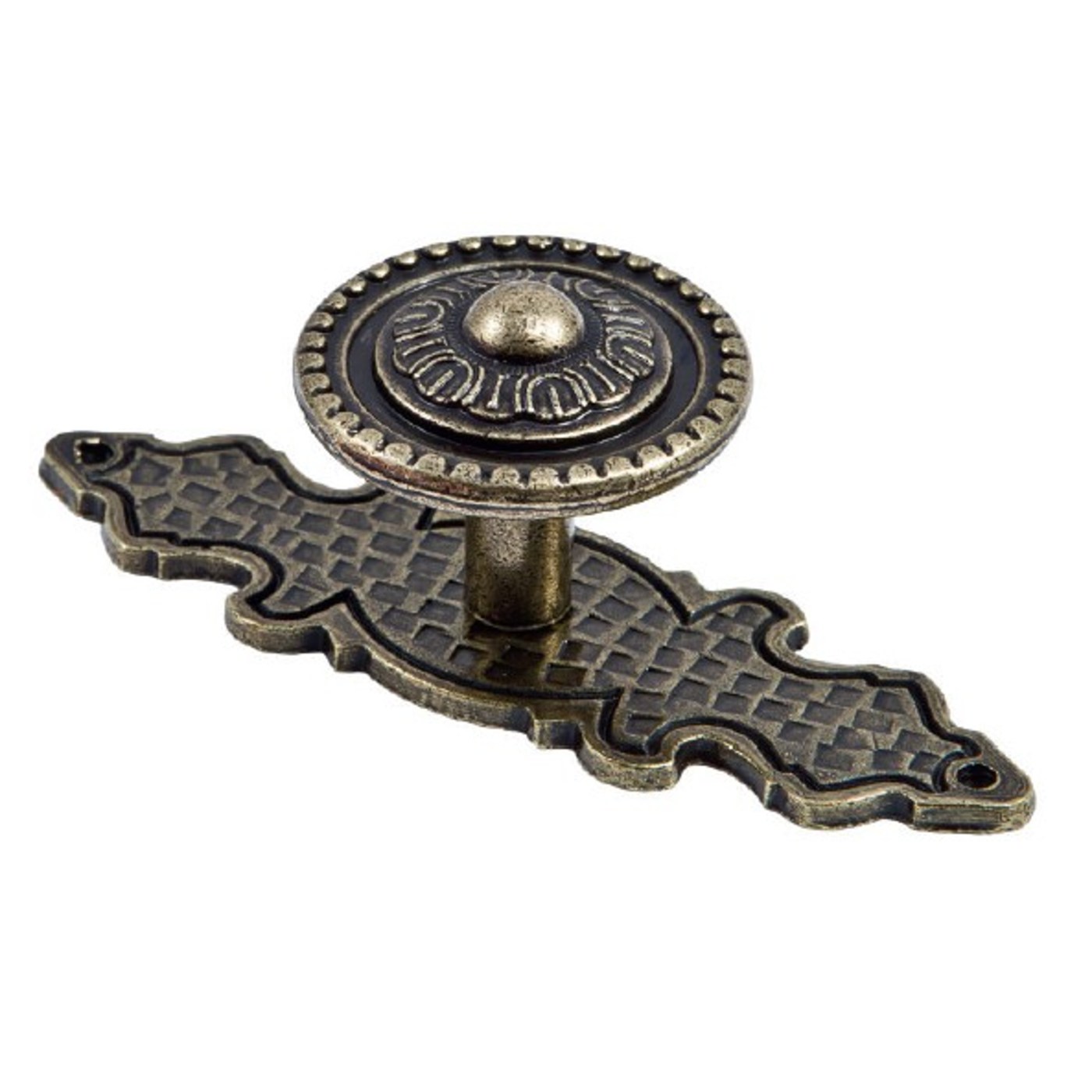 Ручка мебельная кнопка мет. WP11-36 старое золото AKS 43789