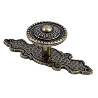 Ручка мебельная кнопка мет. WP11-36 старое золото AKS 43789