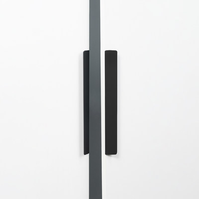 Ручка меб. скоба алюм. ELBRUS 320/330 черный матовый, AKS 92249