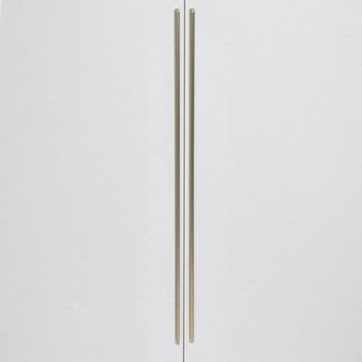 Ручка меб. скоба алюм. SERENE 1152/1200 брашированное золото, AKS 112987