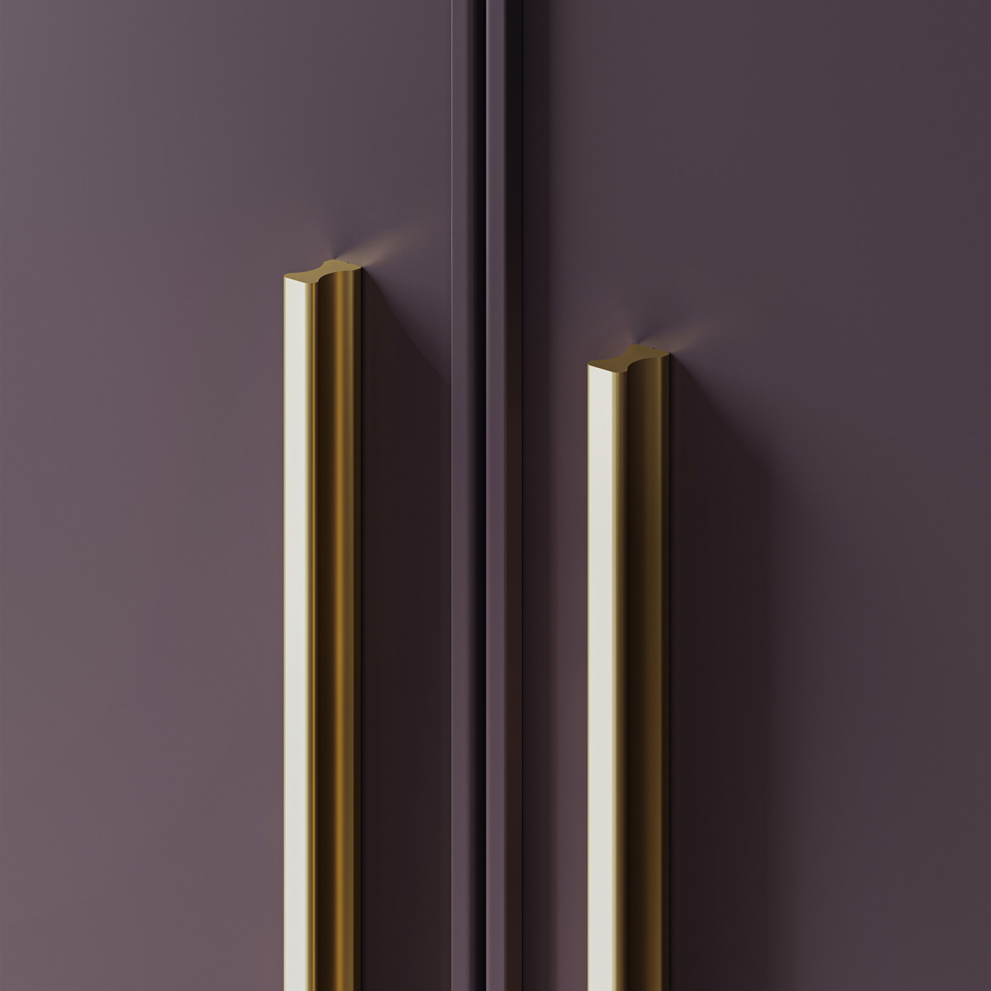 Ручка меб. скоба алюм. SERENE 1152/1200 брашированное золото, AKS 112987