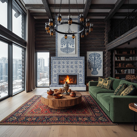 Новый русский стиль в дизайне